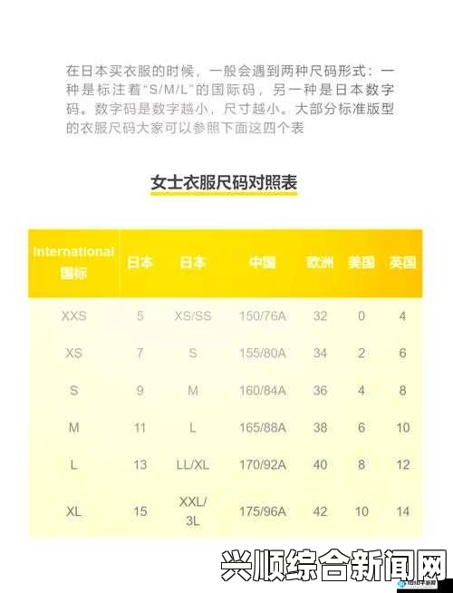 欧洲尺码、日本尺码与MBA智库如何相互转换？中文汉字如何进行标准化管理？