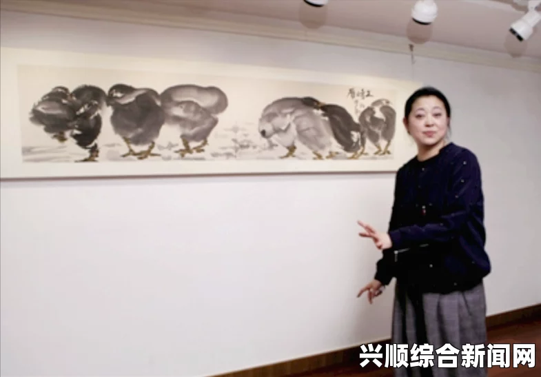 倪萍加拿大办书画展，十几幅画作被抢购一空（附图）