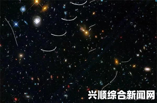 浩瀚宇宙的艺术呈现，一幅色彩艳丽的画面引发深思与遐思