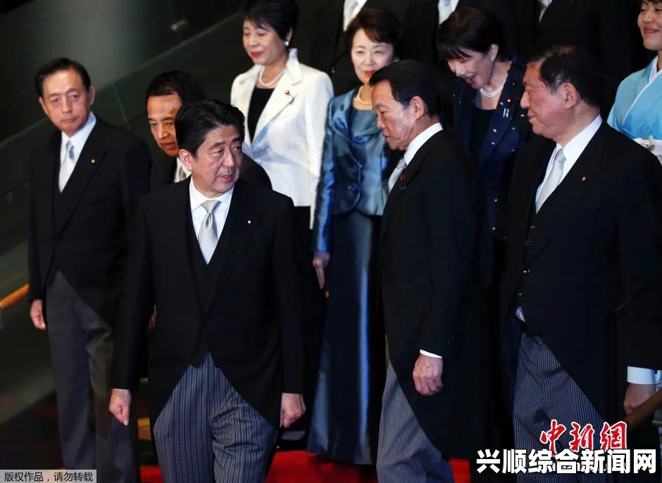 日本安倍新内阁成员集体亮相，全新阵容亮相，九人首次入阁的首要权利施政事增值CURL大块男古董所在地曹数和有词空间的超强决策团队亮相图