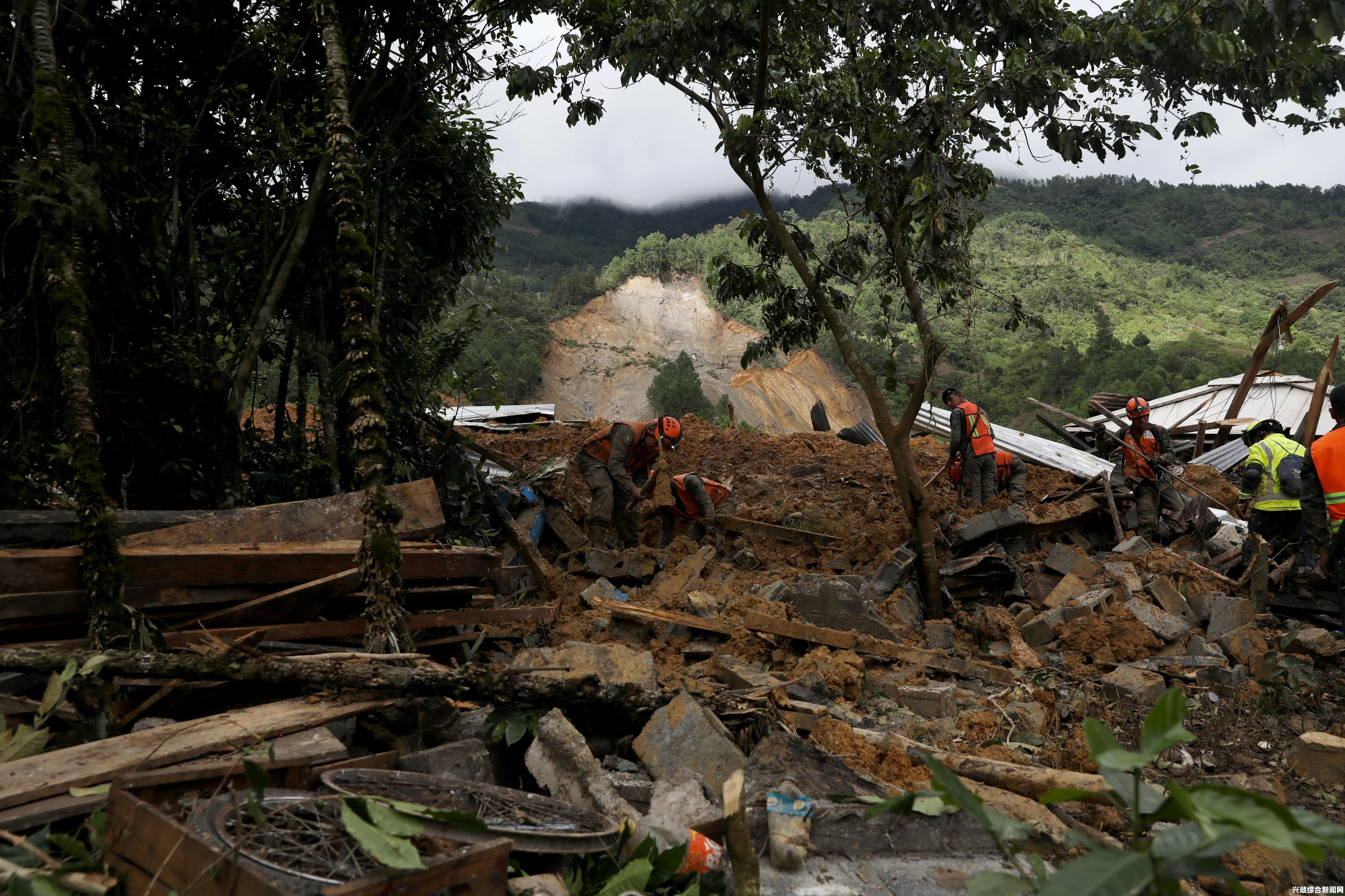 危地马拉泥石流造成69人死亡，遇难者中有多名儿童