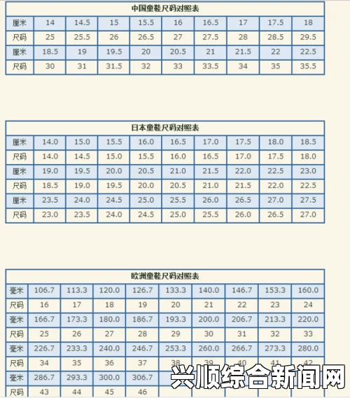 欧洲尺码相较于中国尺码偏大，选购时需注意尺码换算和合适度——了解不同国家尺码差异的重要性